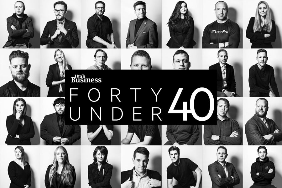Adam recognized by Utah Business as a 40 under 40 honoree