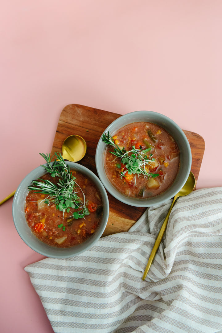 Ground Beef and Vegetable Stew