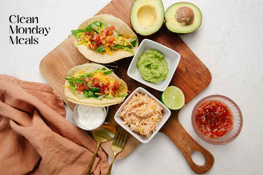 Creamy Chicken Tacos (Clean Monday Meals)