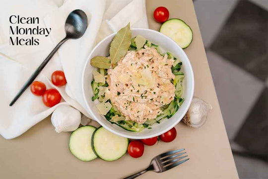 Creamy Garlic Chicken (Clean Monday Meals)