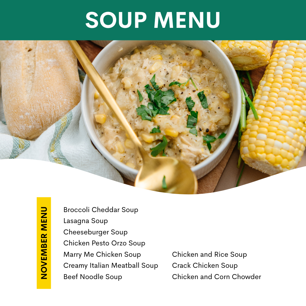 November Soup Menu