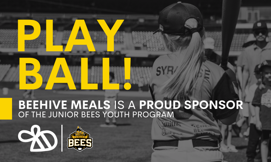 Beehive Meals Extends Partnership with Salt Lake Bees to Include Junior Bees Youth Program