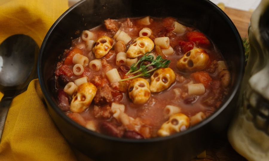 How to Make Mozzarella Ball Skulls for your Beehive Meals Soups