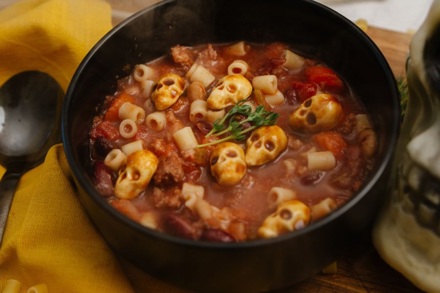 How to Make Mozzarella Ball Skulls for your Beehive Meals Soups