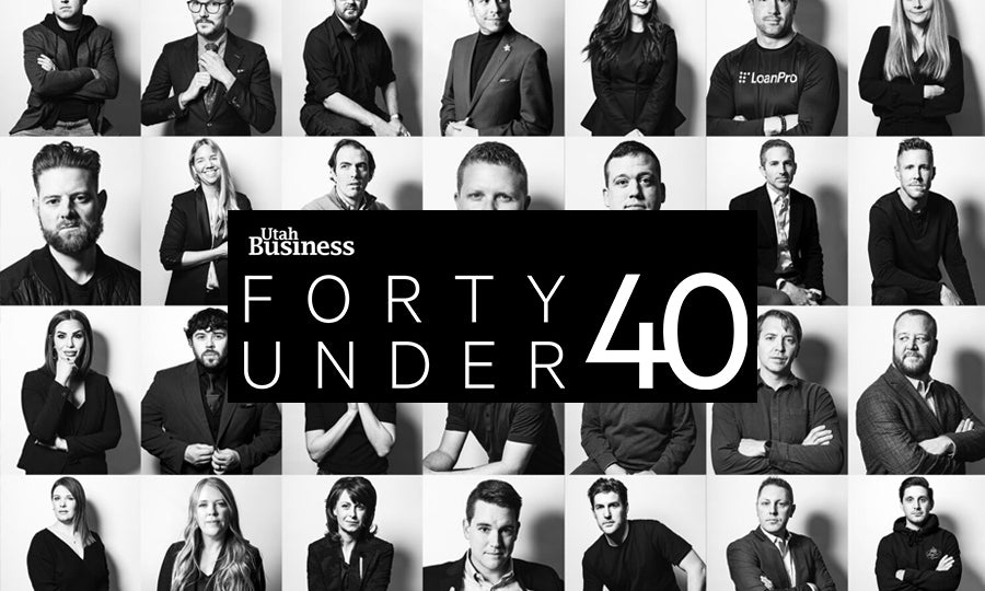 Adam recognized by Utah Business as a 40 under 40 honoree