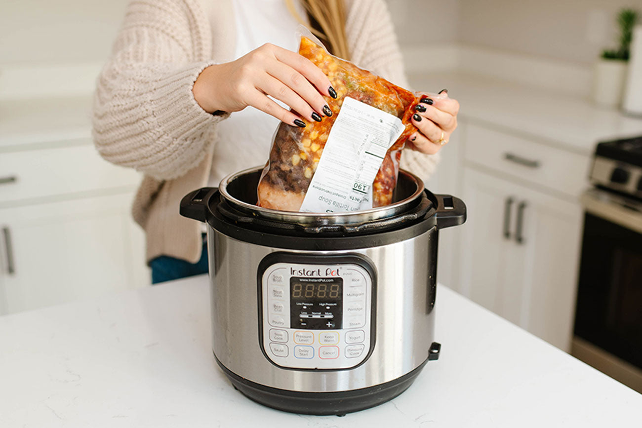 Pressure Cooker (InstantPot) Cooking Instructions