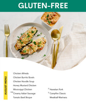 August Menu (Gluten-Free)