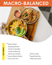 July Menu (Macro-Balanced)