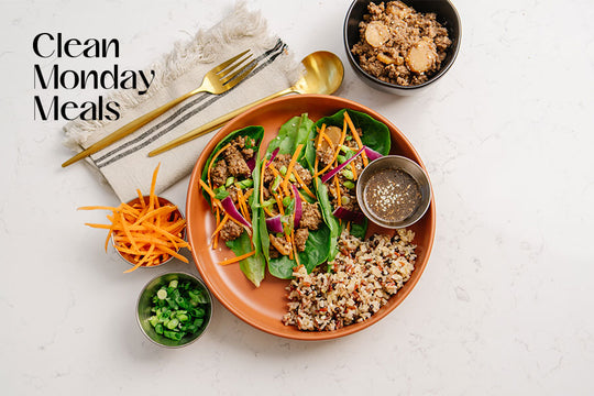 Asian Beef Lettuce Wraps (Clean Monday Meals)