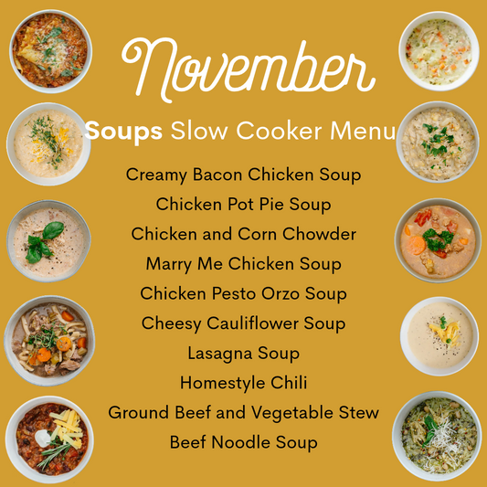 November Soup Menu