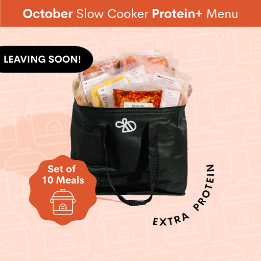 October Slow Cooker Protein+ Menu