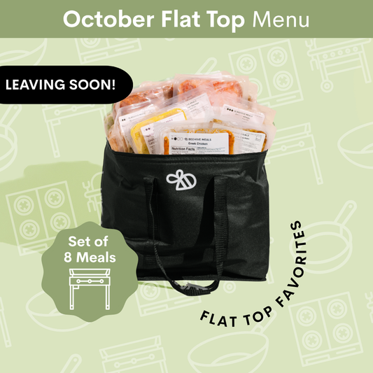 October Flat Top Menu