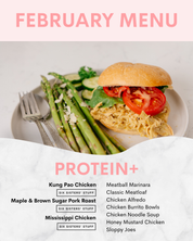 February Protein+ Menu