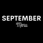 September Menu