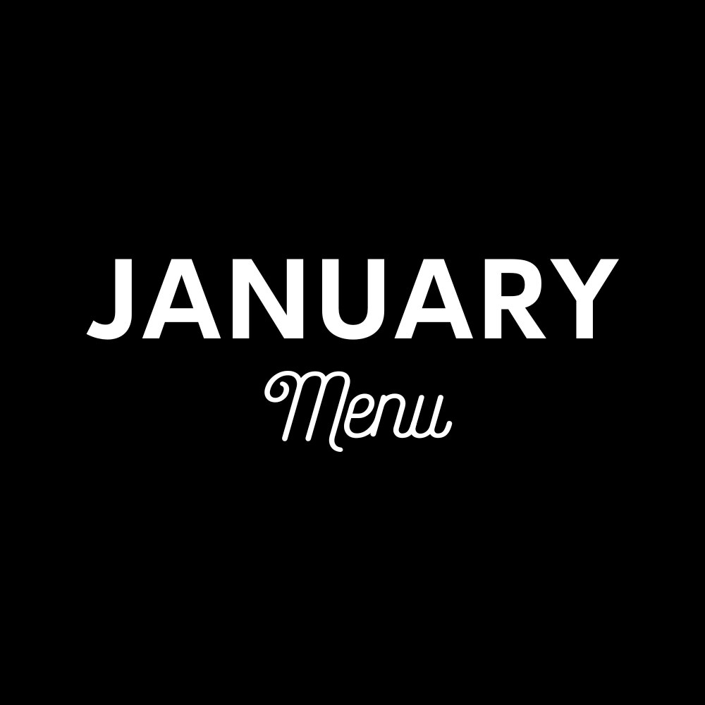 January Menu