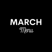 March Menu