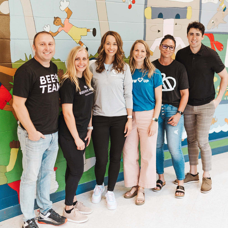 Beehive Meals Founders and Employees pictured with Utah First Lady Abby Cox