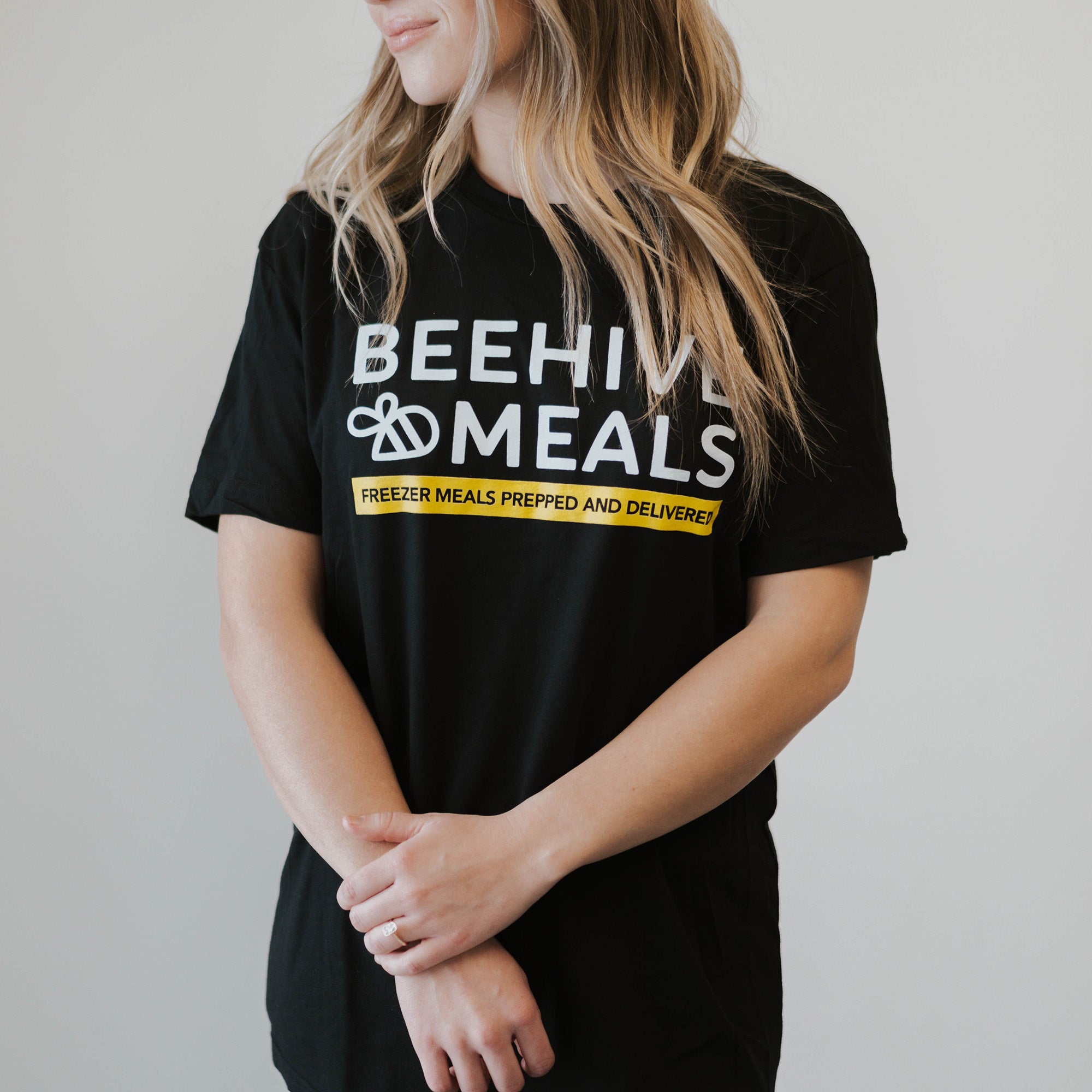 Beehive Meals: Stacked Logo Tee