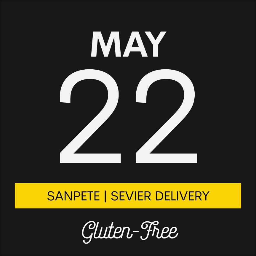 May 22nd | Gluten-Free | Sanpete/Sevier County