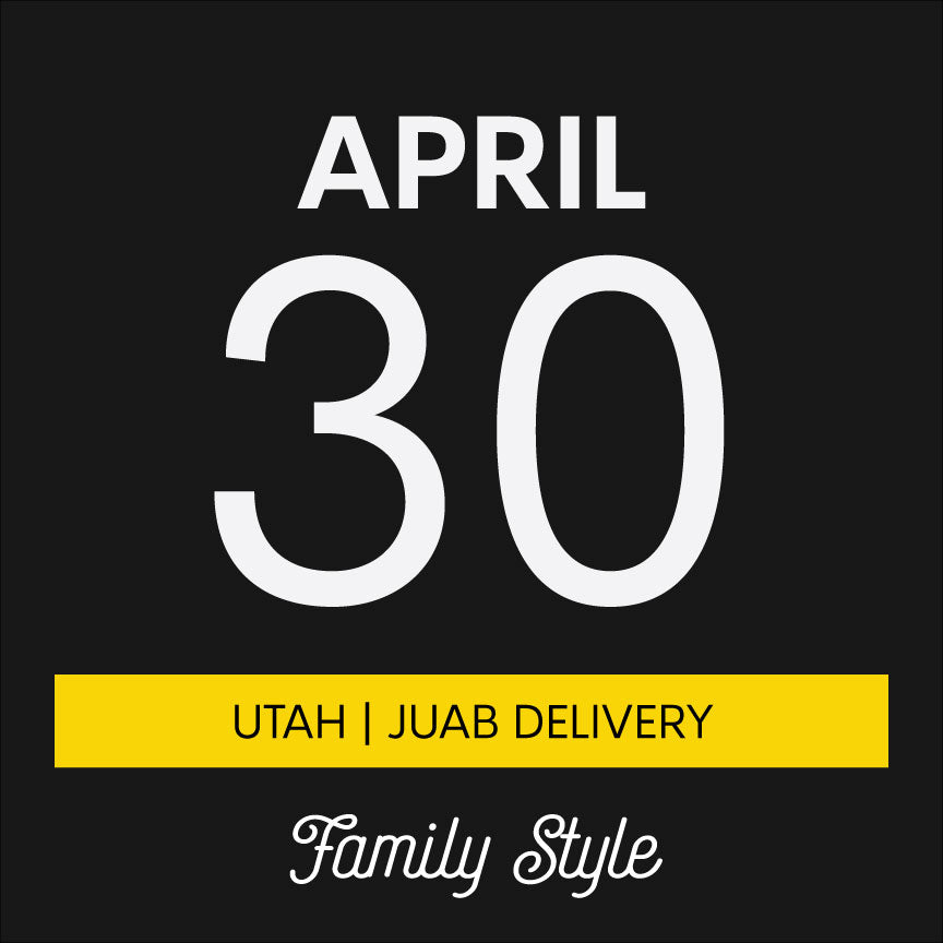 April 30th | Family Style | Utah/Juab County